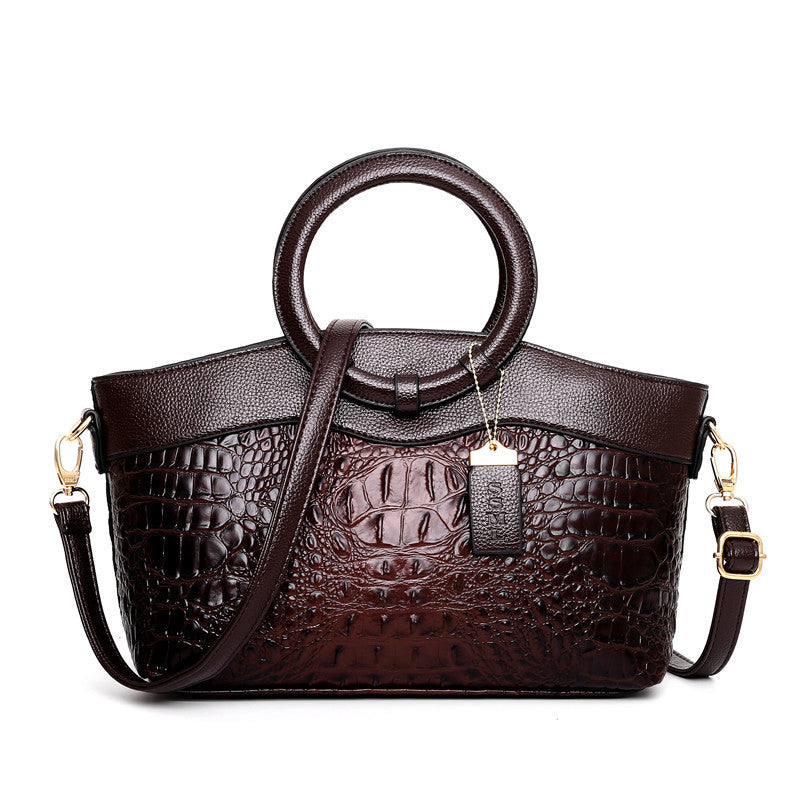 Gykaeo Luxury Handbags Women Bags Designer Crocodile Woman Leather - taylorkinfo