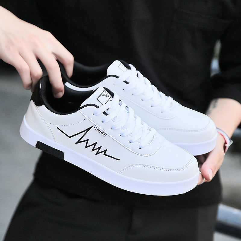 Little White Men's Shoes Korean Version Of All-match Breathable Shoes Sneakers Casual Shoes Men's Sports Shoes Trendy Shoes