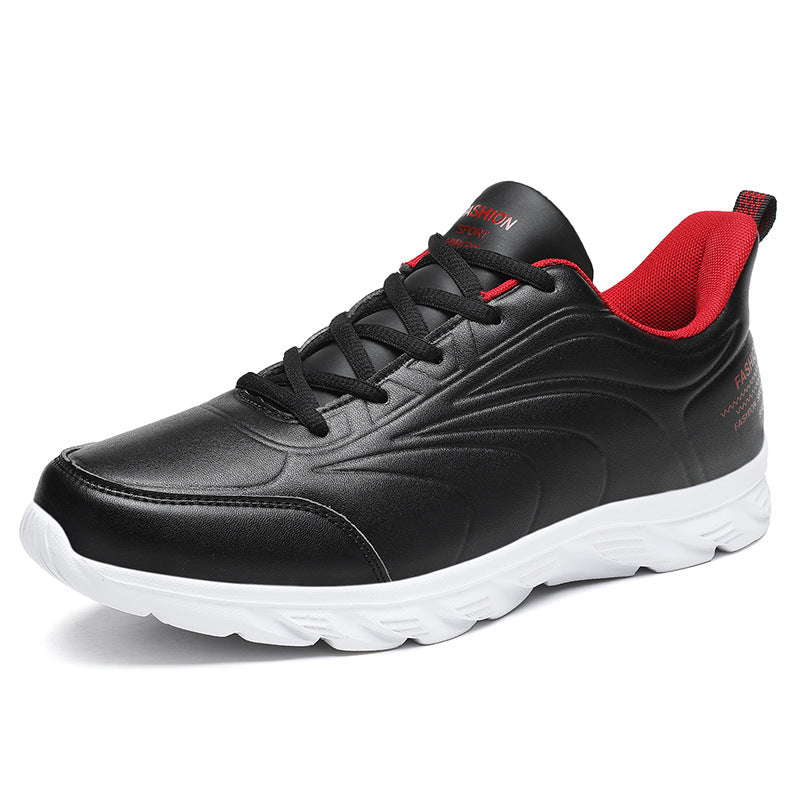 Men'S Breathable Casual Shoes Work Leather Shoes All-Match Sports Shoes Running Men'S Shoes List