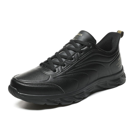 Men'S Breathable Casual Shoes Work Leather Shoes All-Match Sports Shoes Running Men'S Shoes List