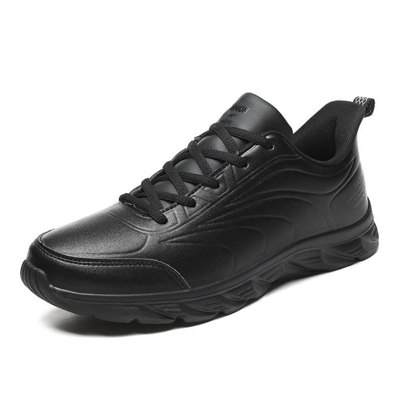 Men'S Breathable Casual Shoes Work Leather Shoes All-Match Sports Shoes Running Men'S Shoes List