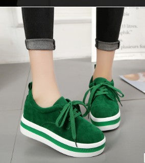 Women'S Platform Platform Shoes All-Match Height Increase Casual Shoes