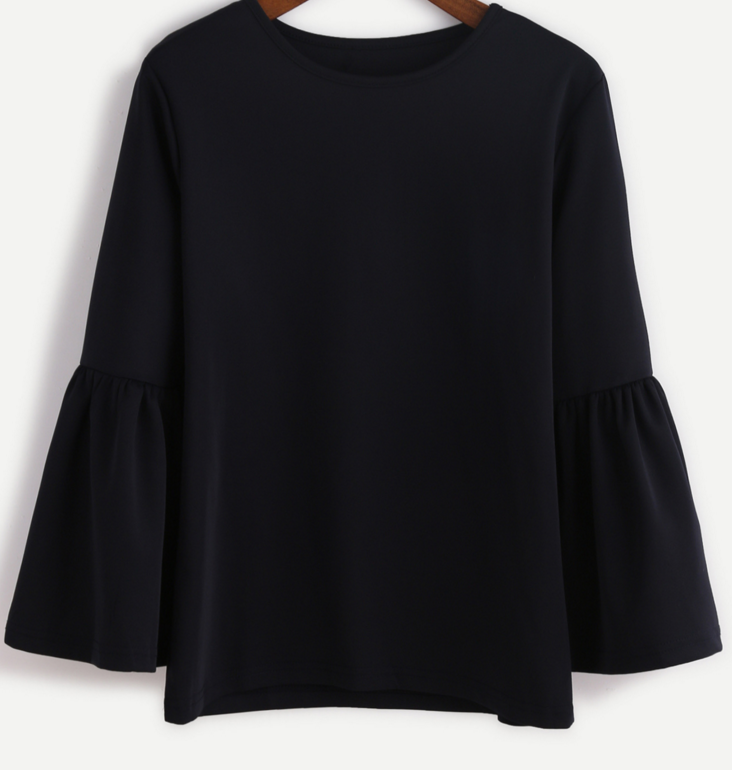 Simply Bell Sleeve Blouse