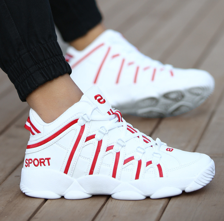 High-top basketball shoes men's boots, couple shoes, practical sports shoes, men's and women's running shoes