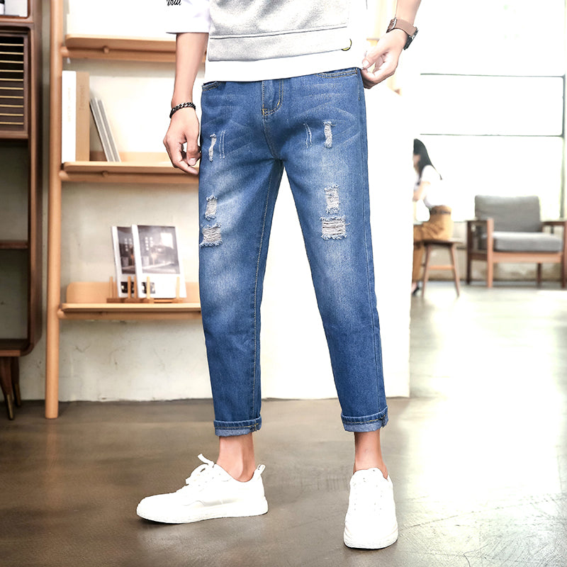 Men's ripped jeans