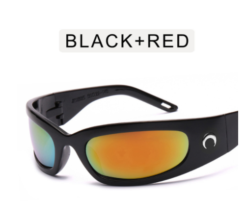 Millennium Style Sports Cycling Glasses With A Sense Of Future Technology Sunglasses - taylorkinfo