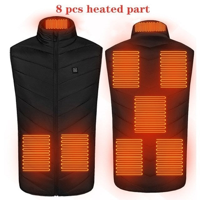 Heated Vest Washable Usb Charging Electric - taylorkinfo