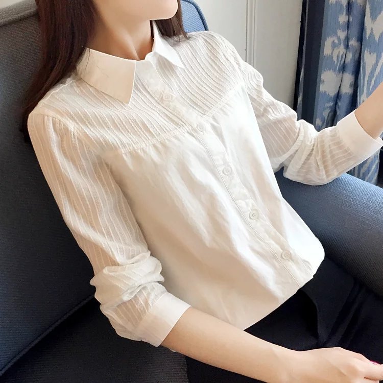 Summer Korean Style Company Business Wear Blouse