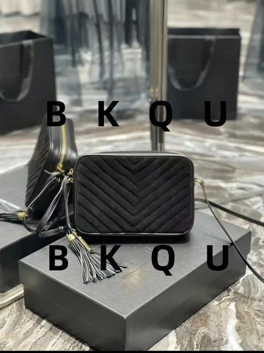 2023 BKQU classic original luxury  bag fashion trend single shoulder camera bag leather designer