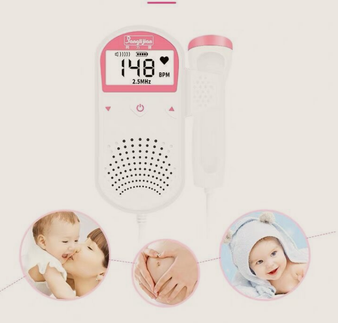 Fetal Heart Rate Monitor Home Pregnancy Baby Fetal Sound Heart Rate Detector - taylorkinfo