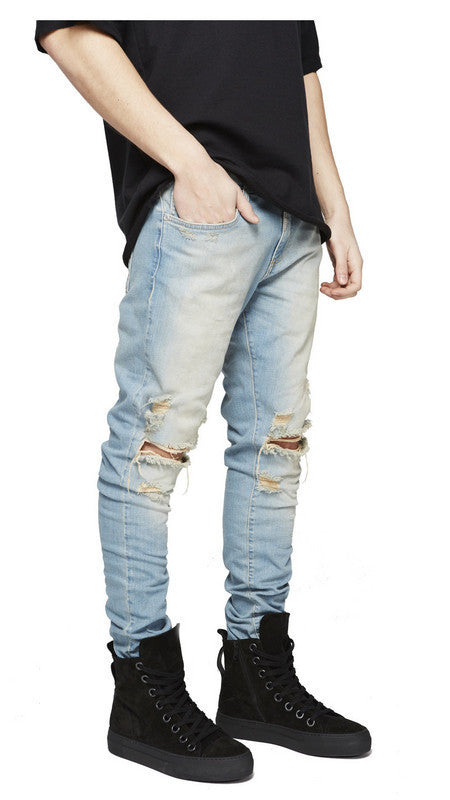 Men's ripped jeans