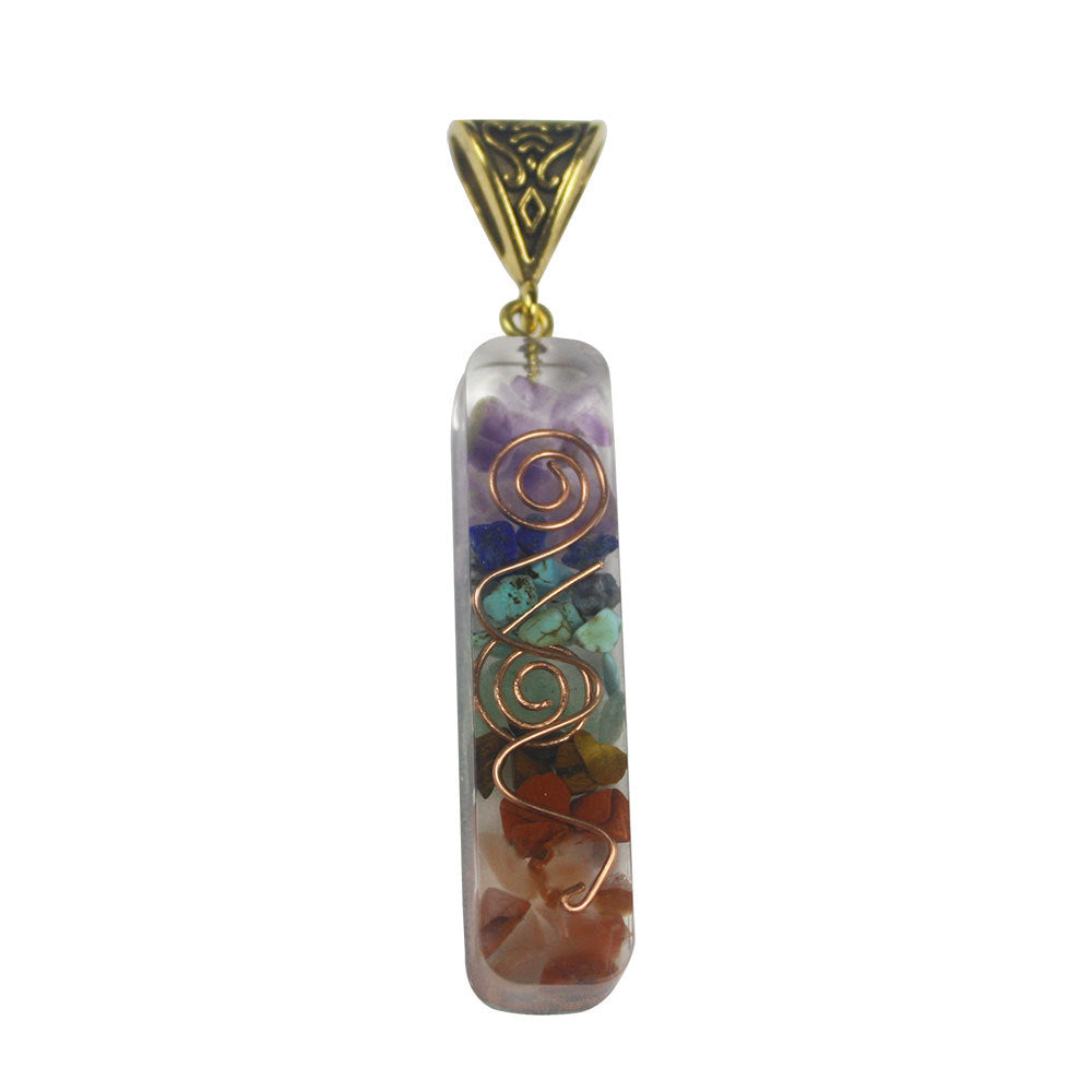 Gravel Seven Chakra Spirit Pendant - taylorkinfo