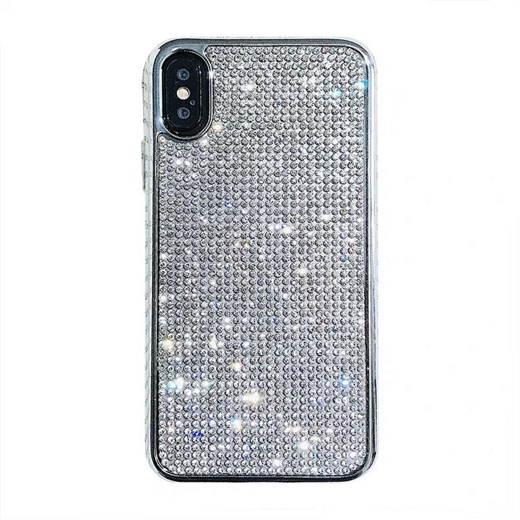 Compatible with Apple , Electroplating Thousand Diamond Tpu Mobile Phone Case