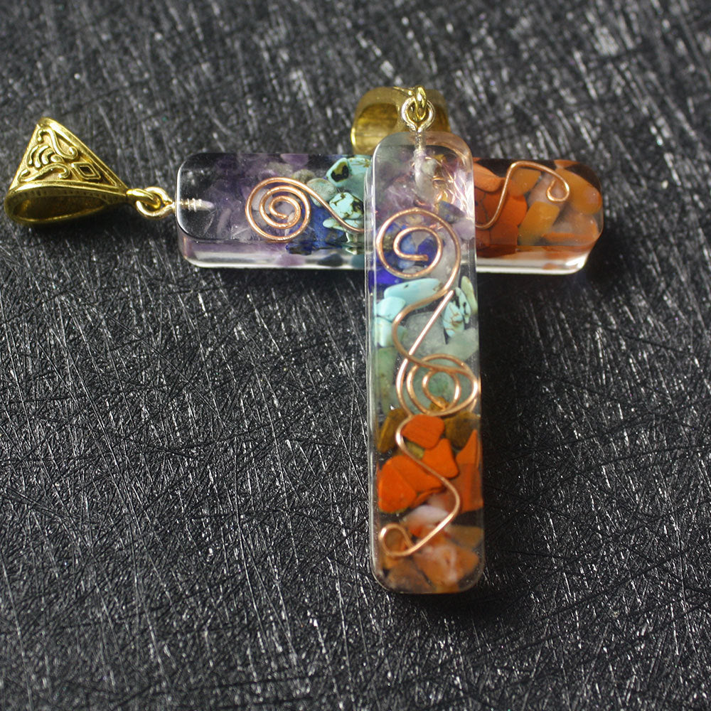 Gravel Seven Chakra Spirit Pendant - taylorkinfo