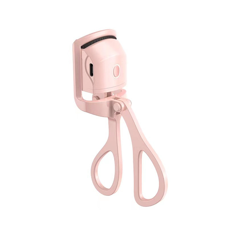 Heated Eyelash Curler Electric Temperature Control Mini Eyelash Curler Electric Portable Charging - taylorkinfo