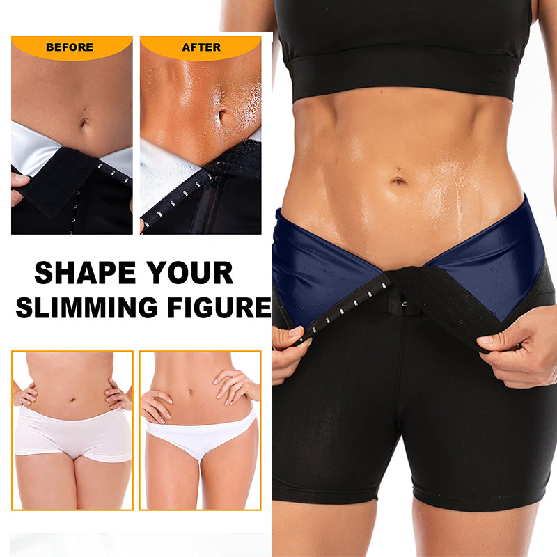 Slimming Pants Waist Trainer Shapewear Tummy Hot Thermo Sweat Leggings Fitness Workout Sweat Sauna Pants Body Shaper - taylorkinfo