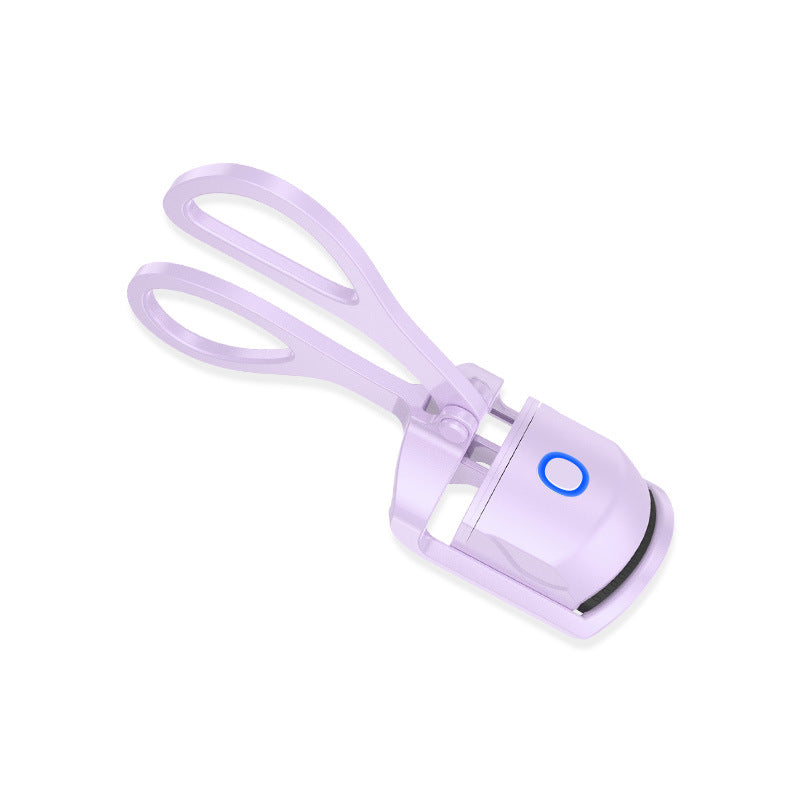 Heated Eyelash Curler Electric Temperature Control Mini Eyelash Curler Electric Portable Charging - taylorkinfo