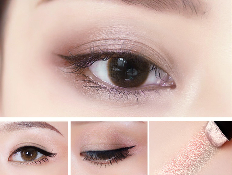 Two-tone eye shadow stick lazy eye shadow