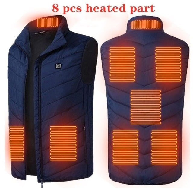 Heated Vest Washable Usb Charging Electric - taylorkinfo