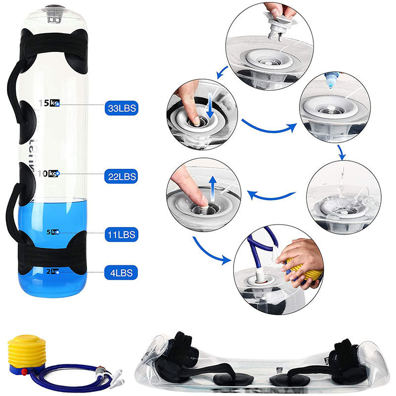 Portable Weight-Bearing Fitness Adjustable Water Bag