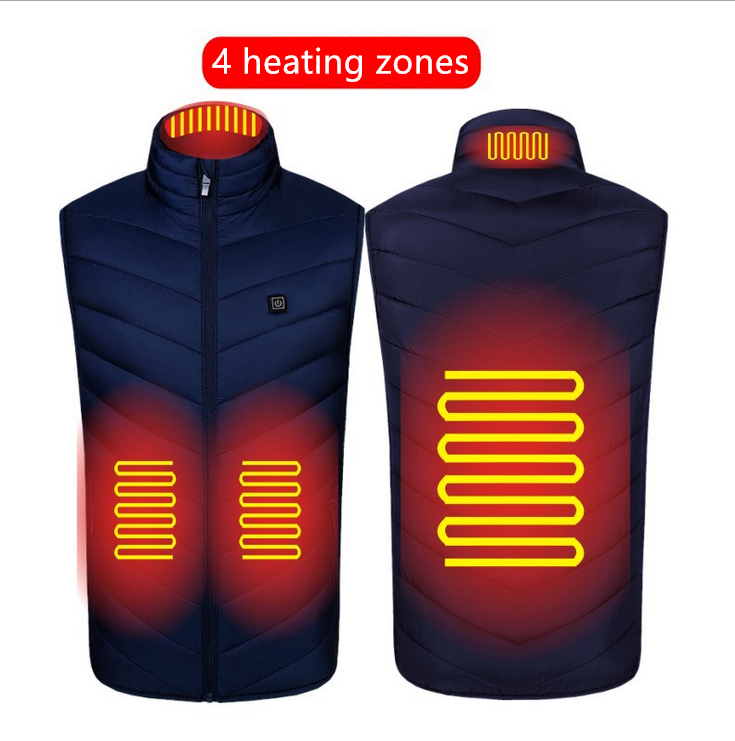 Heated Vest Washable Usb Charging Electric - taylorkinfo