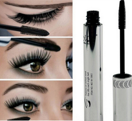 Long Curling Eyelash Extension Black Fiber Mascara Eye Lashes Makeup - taylorkinfo