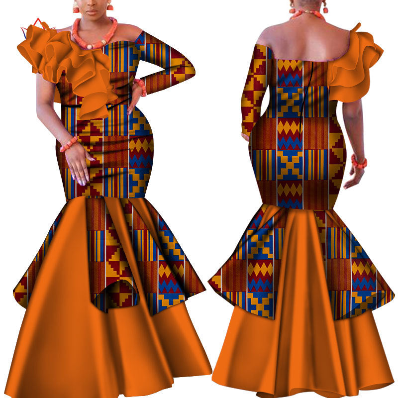 Wedding Party Dresses Traditional African Costumes