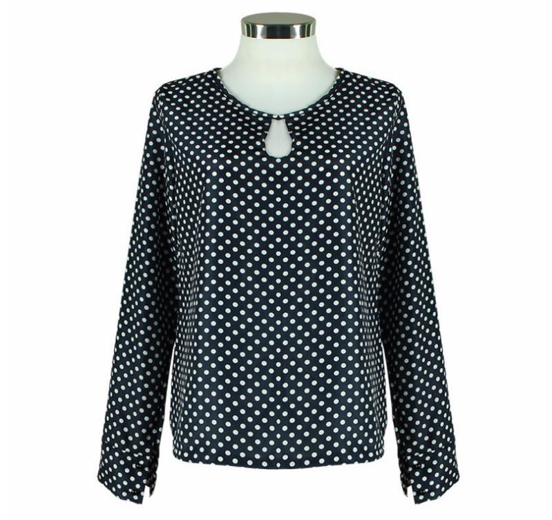 Classic Polka Dot Blouse