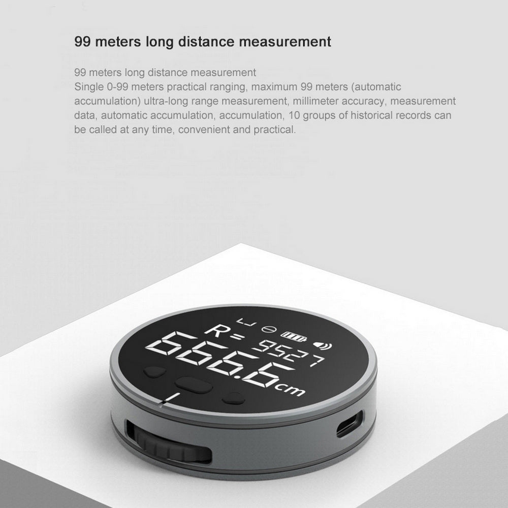 Distance Measuring Instrument Electronic Measuring Ruler Tape Measure High Definition Digital LCD High Precision Electronic Measuring Ruler Tool - taylorkinfo