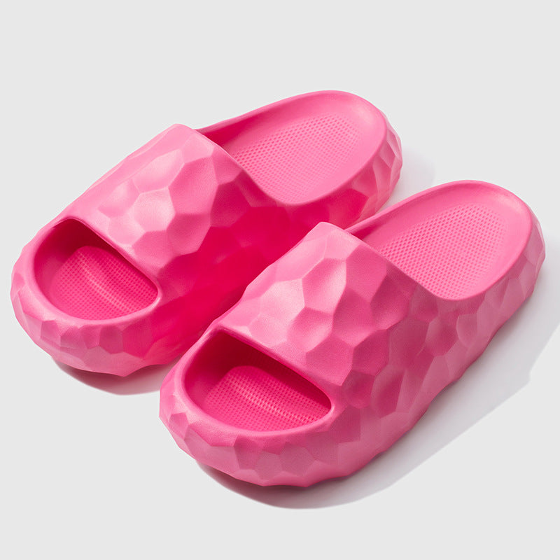 Geometry Style Slippers Summer Shoes Non-slip Bathroom Slippers