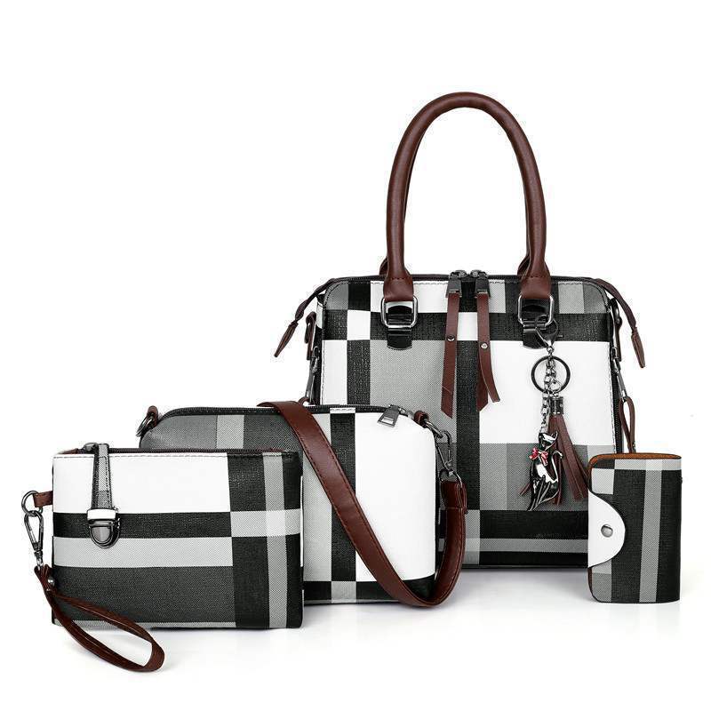 New Luxury Handbags Plaid Women Bags Designer - taylorkinfo