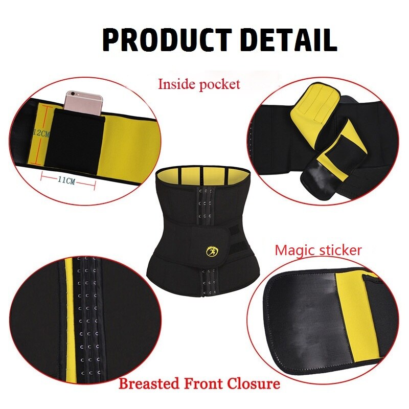 Slimming Waist Trainer Body Shaper for Fat Burning Underwear Belt Slim Waist Cincher - taylorkinfo