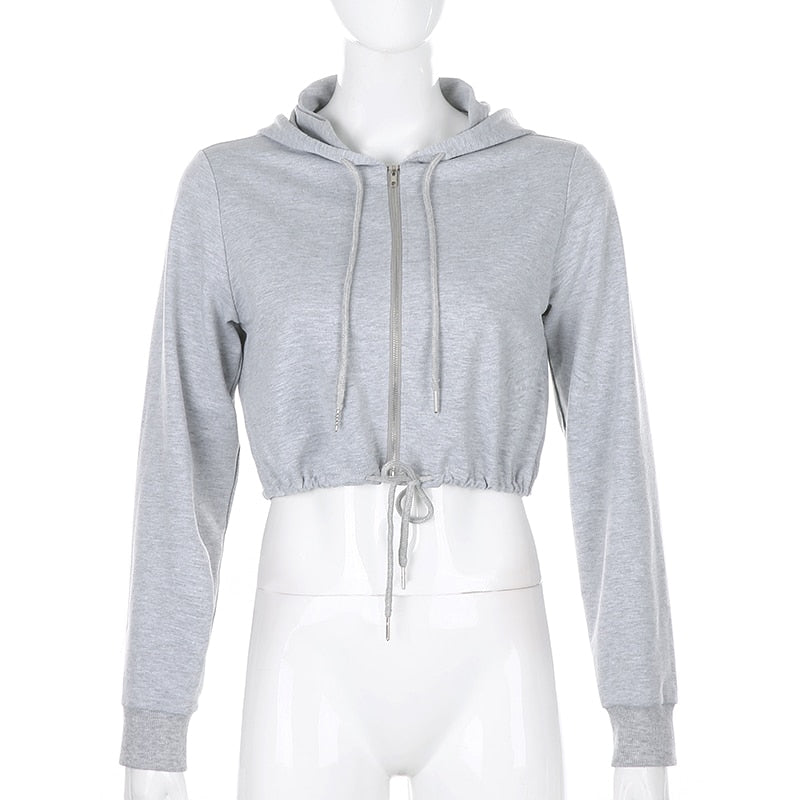 Fashion Streetwear Outfits Cropped Sweatshirts - taylorkinfo