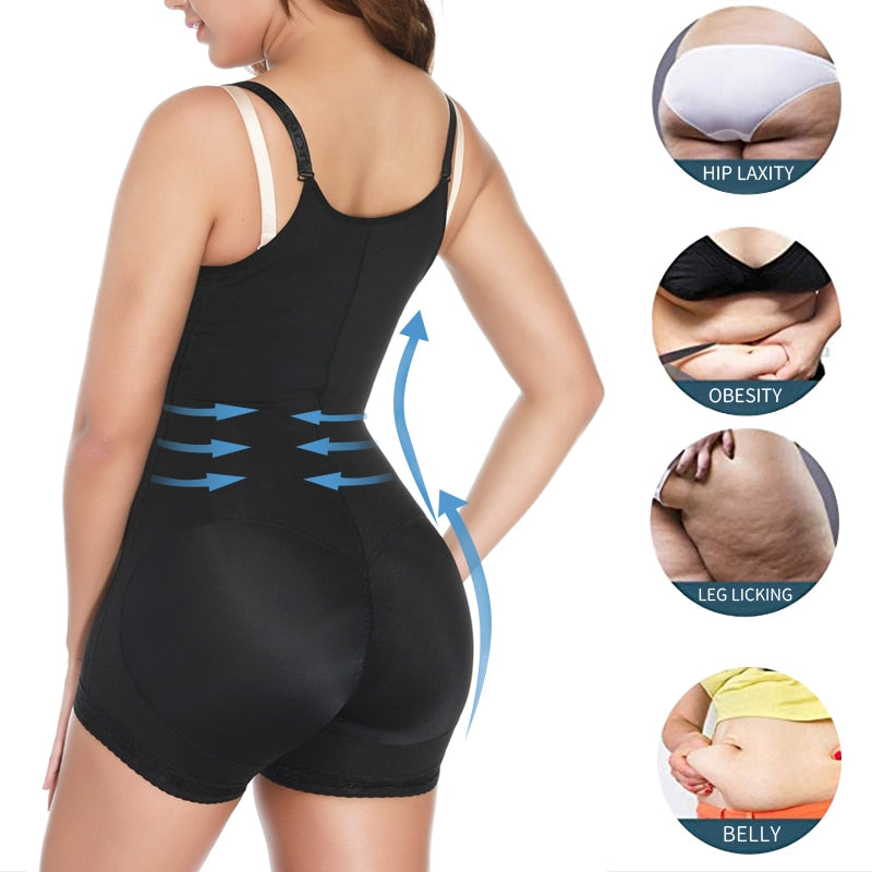 Shaper Bodysuit Shape-wear Waist Trainer Abdomen Shapers Tummy Control - taylorkinfo