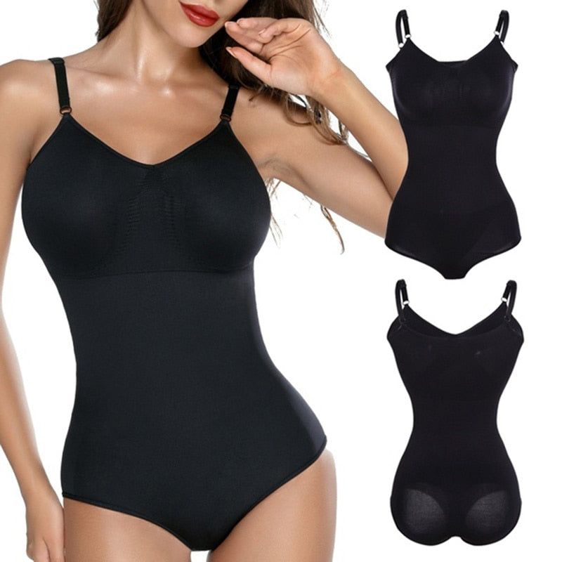 Bodysuit Shapewear Women Full Body Shaper Waist Trainer Stomach Slimming - taylorkinfo