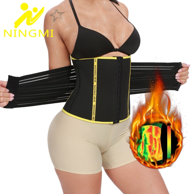 Slimming Waist Trainer Body Shaper for Fat Burning Underwear Belt Slim Waist Cincher - taylorkinfo