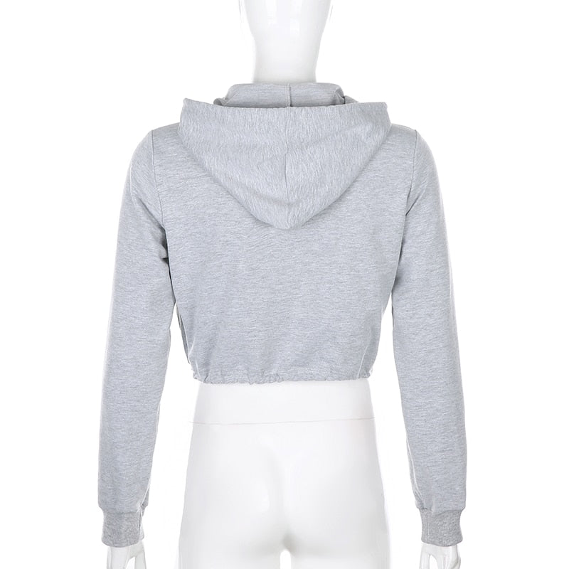 Fashion Streetwear Outfits Cropped Sweatshirts - taylorkinfo