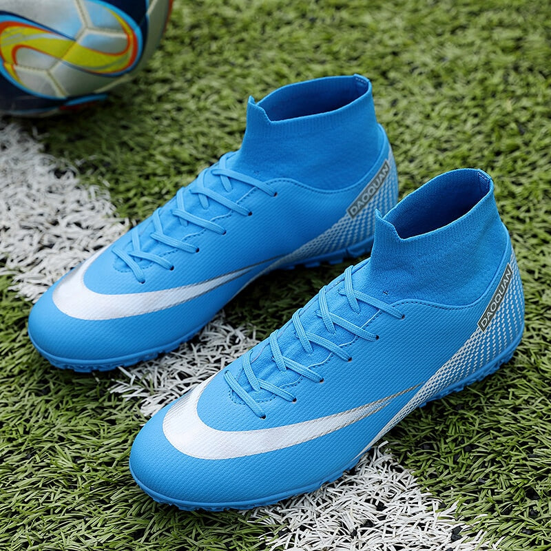 Quality Football Boots Wholesale C.Ronaldo Soccer Shoes Assassin Chuteira Campo TF/AG Football Sneaker Futsal Training Shoes