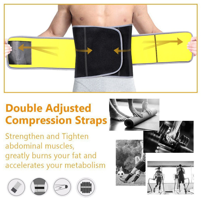 Waist Trainer Slim Body Shaper Modeling Belt Sports - taylorkinfo