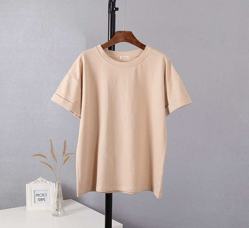 Summer Cotton Sets Women Casual Two Pieces Short Sleeve - taylorkinfo