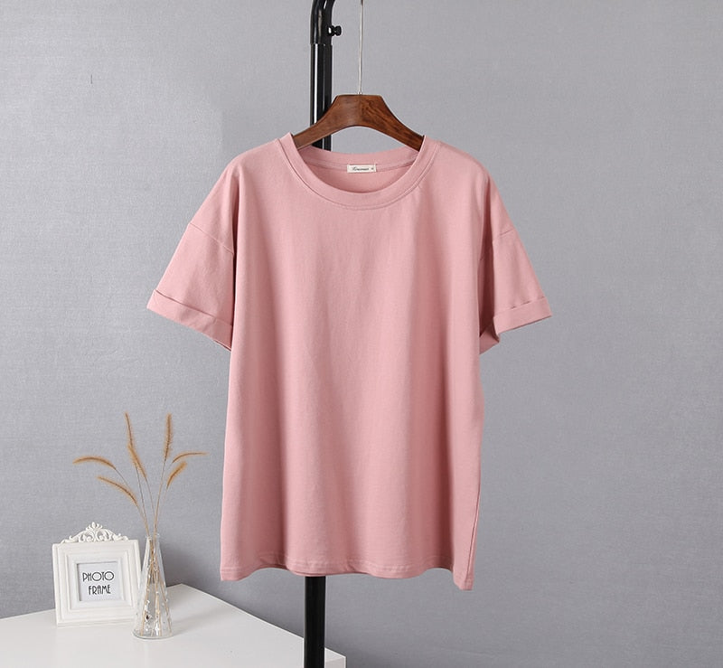 Summer Cotton Sets Women Casual Two Pieces Short Sleeve - taylorkinfo