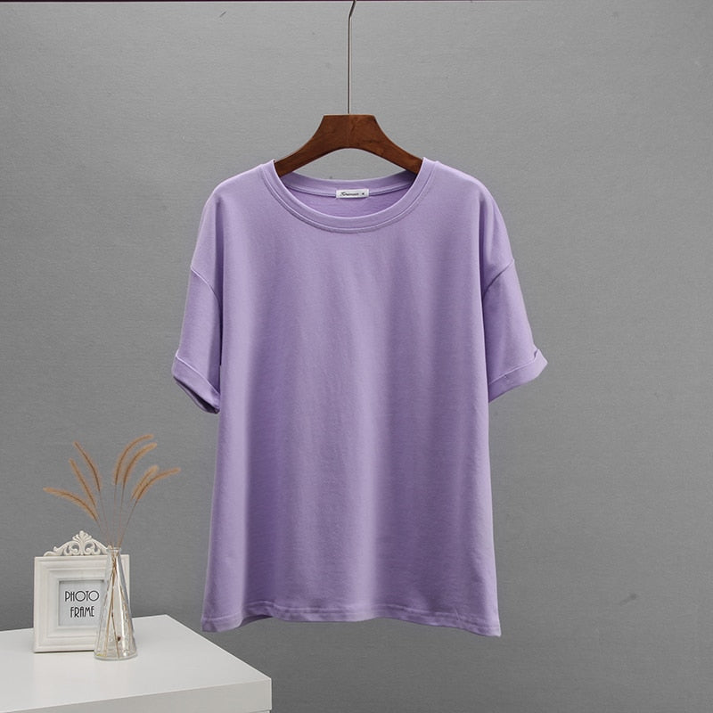 Summer Cotton Sets Women Casual Two Pieces Short Sleeve - taylorkinfo