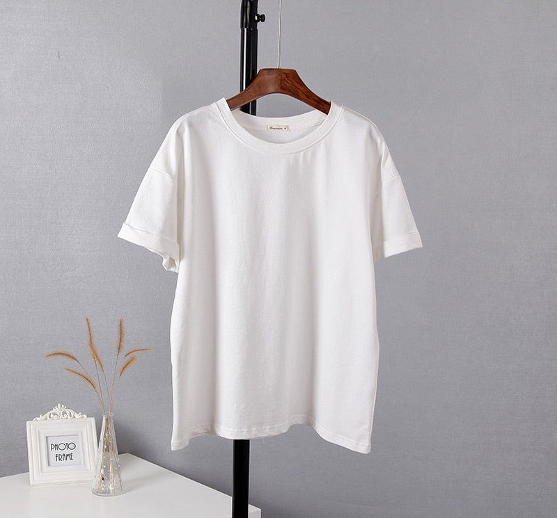 Summer Cotton Sets Women Casual Two Pieces Short Sleeve - taylorkinfo