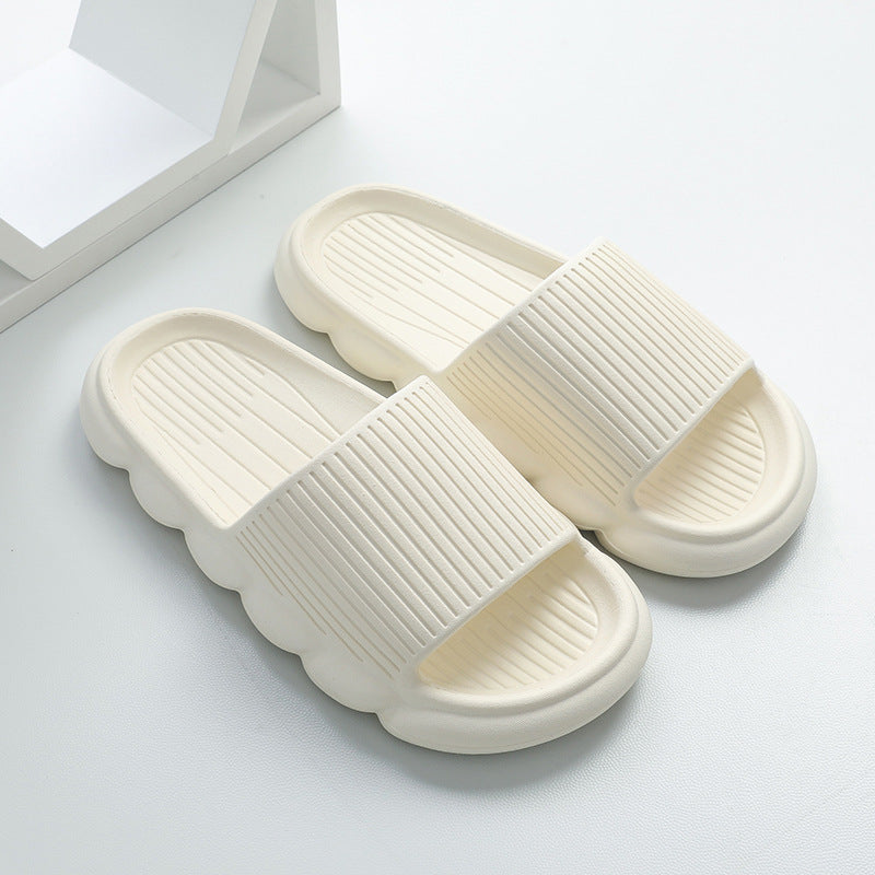 Wave Bottom Slippers Women Home Shoes Non-slip Bathroom Slippers