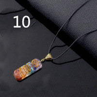 Gravel Seven Chakra Spirit Pendant - taylorkinfo