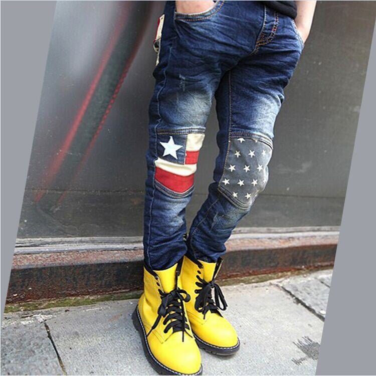 Boy patchwork jeans - Taylor K Shop