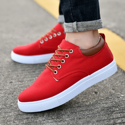 Breathable mens casual canvas sport shoes - Taylor K Shop
