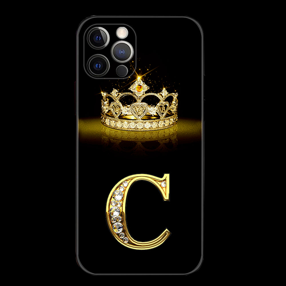 Silicone Crown Diamond Phone Case