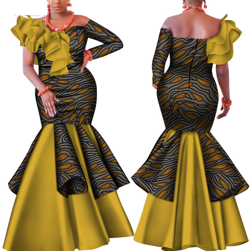 Wedding Party Dresses Traditional African Costumes