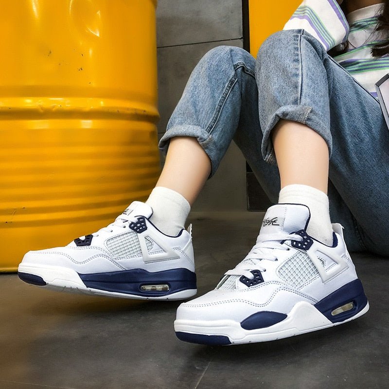 Casual Shoes Breathable High Top Sneakers Men Outdoor Sports Shoe Male Women Couple Shoes Houdi - Taylor K Shop